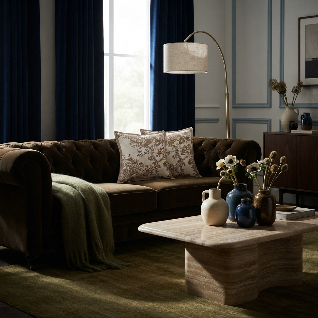 Botanical Embroidered Cushion Cover – Soluné Natural Edition